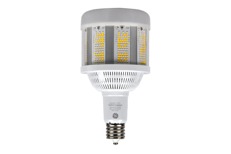 GE Lighting 93122140 LED200ED37/740 DLC Listed 200 Watts LED HID Type B Lamp EX39 Base 277-480V 4000K Replaces 400W HPS or 400W MH
