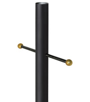 Wave Lighting 293 8FT Outdoor Direct Burial Aluminum Lamp Post with Cross Arm