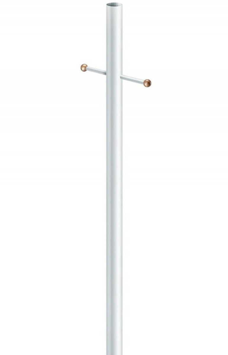 Wave Lighting 295-CNCA 7FT Outdoor Direct Burial Lamp Post with Convenience Outlet