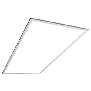 TCP Lighting PLP4UZDA241K 2x4 Wattage Selectable Pro Line Panel Light Fixture for T-Bar Grid Ceilings 4100K Dimmable