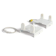 EPCO 14074B 4-Foot Fixture Pre-Wired Bracket Kit for Two Single-End T8 LED Lamps - BULK