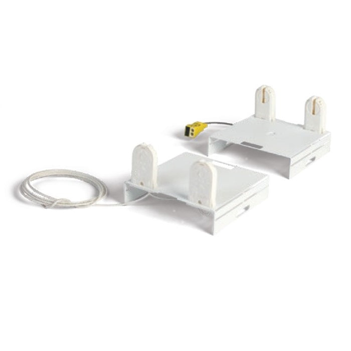 EPCO 14074B 4-Foot Fixture Pre-Wired Bracket Kit for Two Single-End T8 LED Lamps - BULK