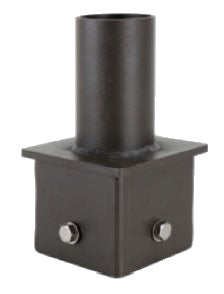 SLG Lighting 4SQ-SP-D Tenon Top for 4-Inch Square Pole 2-3/8-Inch O.D