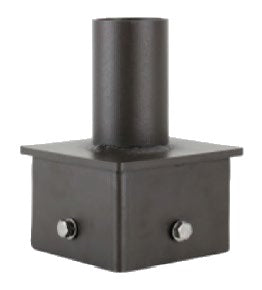 SLG Lighting 5SQ-SP-D Tenon Top for 5-Inch Square Pole 2-3/8-Inch O.D