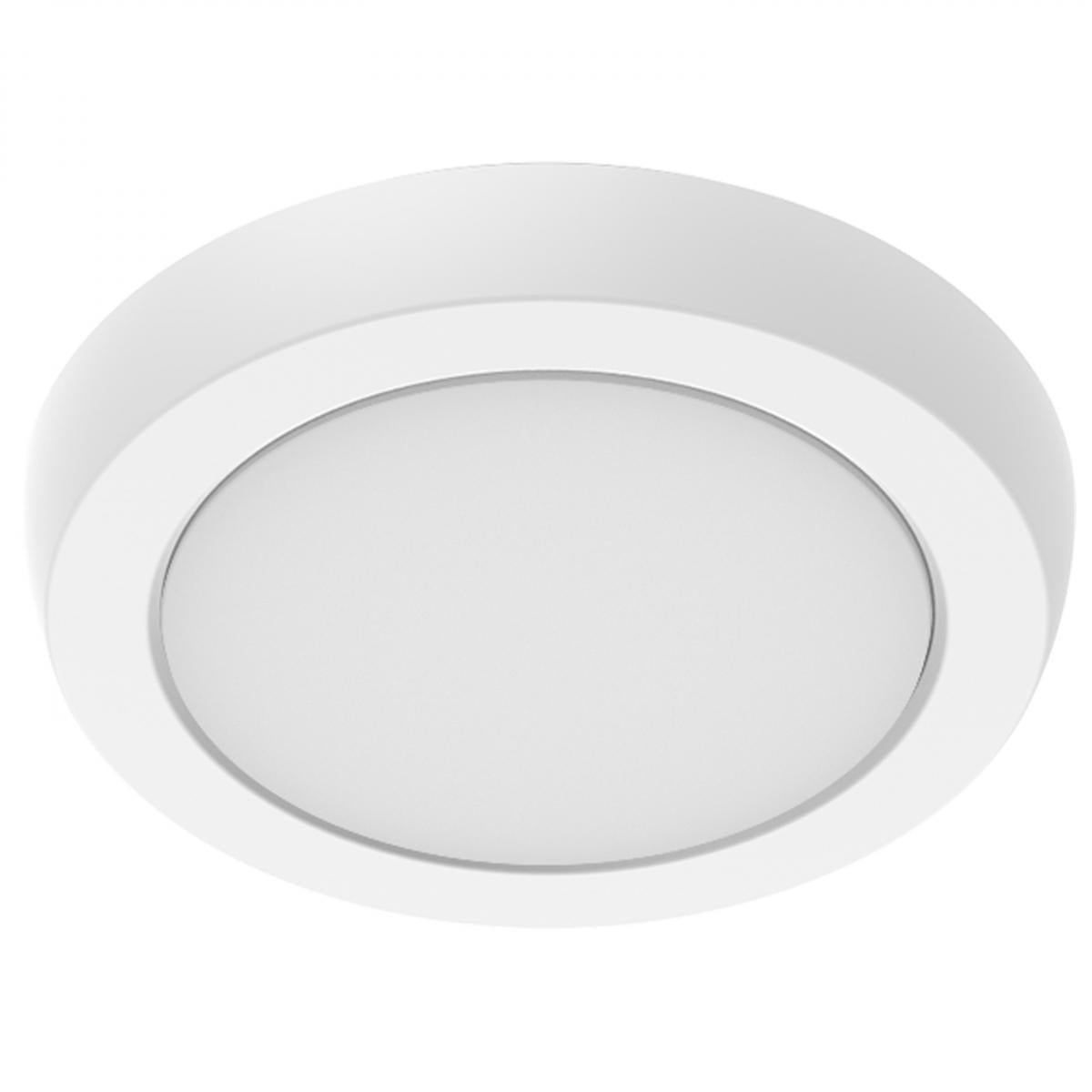 Satco Lighting 62-1900 5-Inch 8-Watt 5CCT Selectable LED Blink Performer Flush Mount Fixture Dimmable - Round White