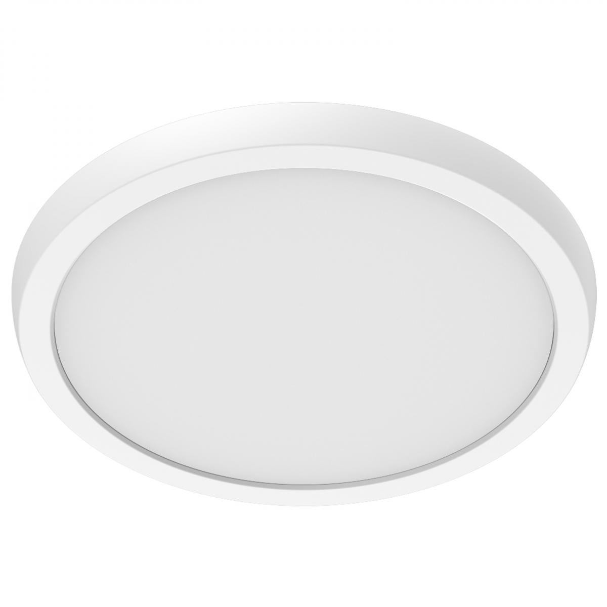 Satco Lighting 62-1920 9-Inch 11-Watt 5CCT Selectable LED Blink Performer Flush Mount Fixture Dimmable - Round White