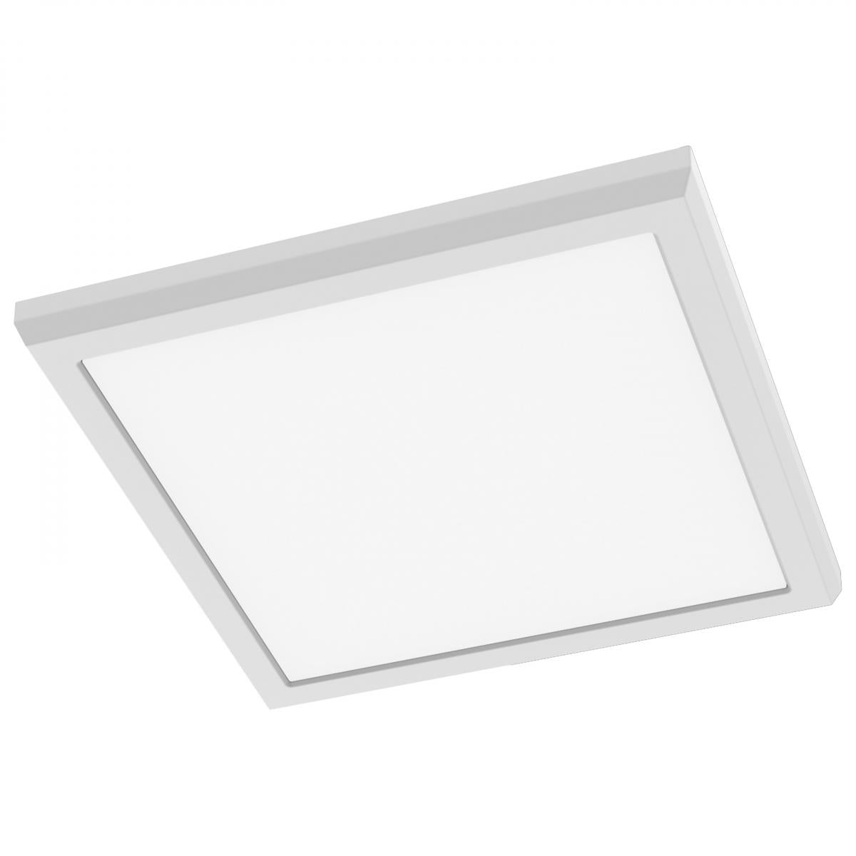 Satco Lighting 62-1924 9-Inch 11-Watt 5CCT Selectable LED Blink Performer Flush Mount Fixture Dimmable - Square White