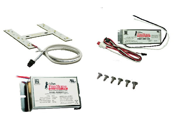 Fulham Lighting FHSKITT06SHF 6 Watt Emergency Lighting Retrofit Kit 235 Minute Run time 750 Lumens