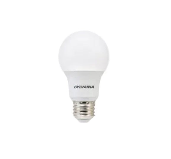 Sylvania 73886 LED8.5A19F82710YVRP2 Contractor Series 8.5 Watt LED A19 Lamp Medium Base 2700K Replaces 60W Incandescent - 2 Lamp Retail Package