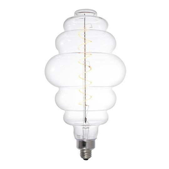 Bulbrite 776304 LED4BH/22K/FIL 4 Watt Beehive Shaped Grand LED Filament Decorative Light Bulb 2200K