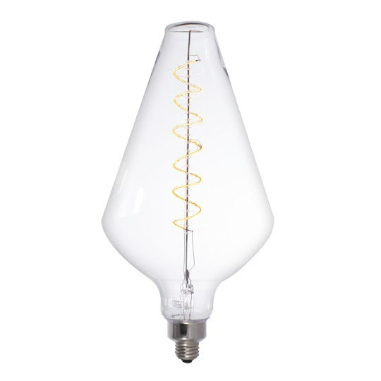 Bulbrite 776305 LED4DIA/22K/FIL 4 Watt DIA Diamond Shaped Grand LED Filament Decorative Light Bulb 2200K