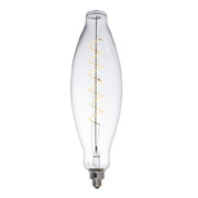 Bulbrite 776306 LED4OLIVE/22K/FIL 4 Watt OS Olive Shaped Grand LED Filament Decorative Light Bulb 2200K