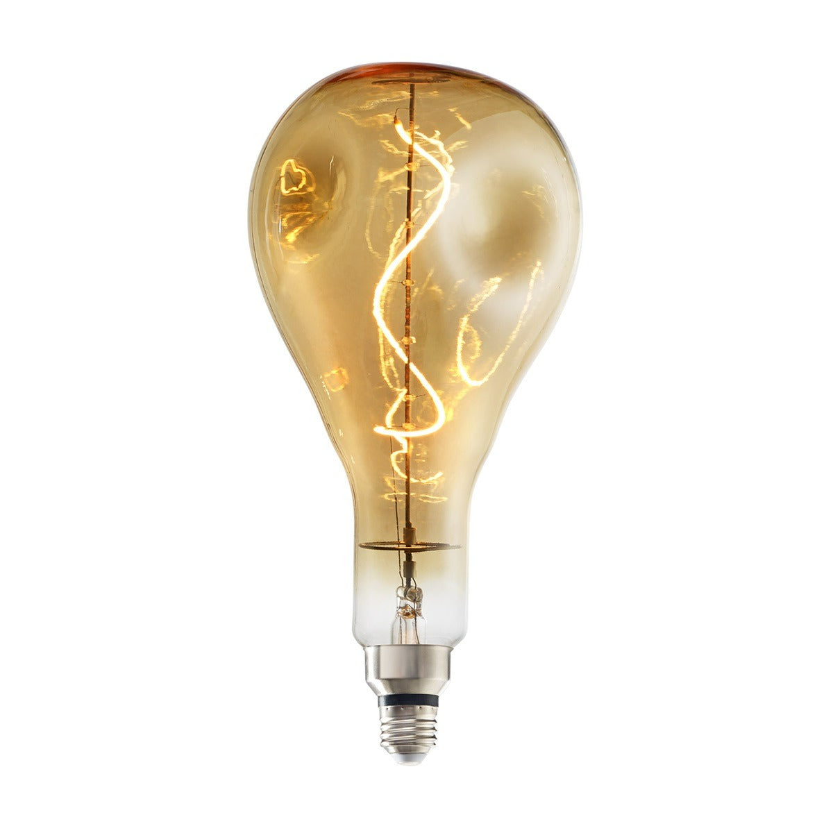 Bulbrite 776317 LED4DROP/20K/FIL-NOS 4 Watt DROPLET Shaped Grand LED Filament Nostalgic Decorative Light Bulb 2000K