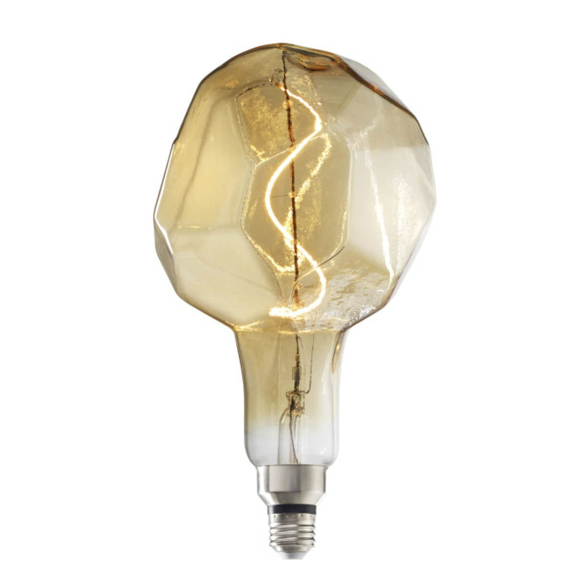 Bulbrite 776318 LED4JEWEL/20K/FIL-NOS 4 Watt JEWEL Shaped Grand LED Filament Nostalgic Decorative Light Bulb 2000K