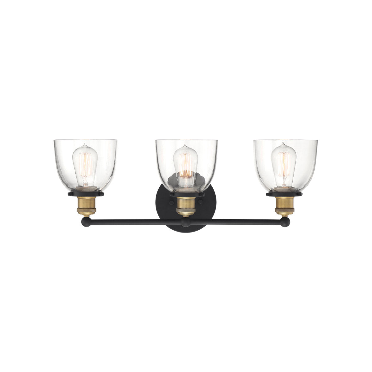 Designer's Fountain Bryson 92603-VB 60 Watt 3-Lamp Wall Sconce - Lamp Not Included