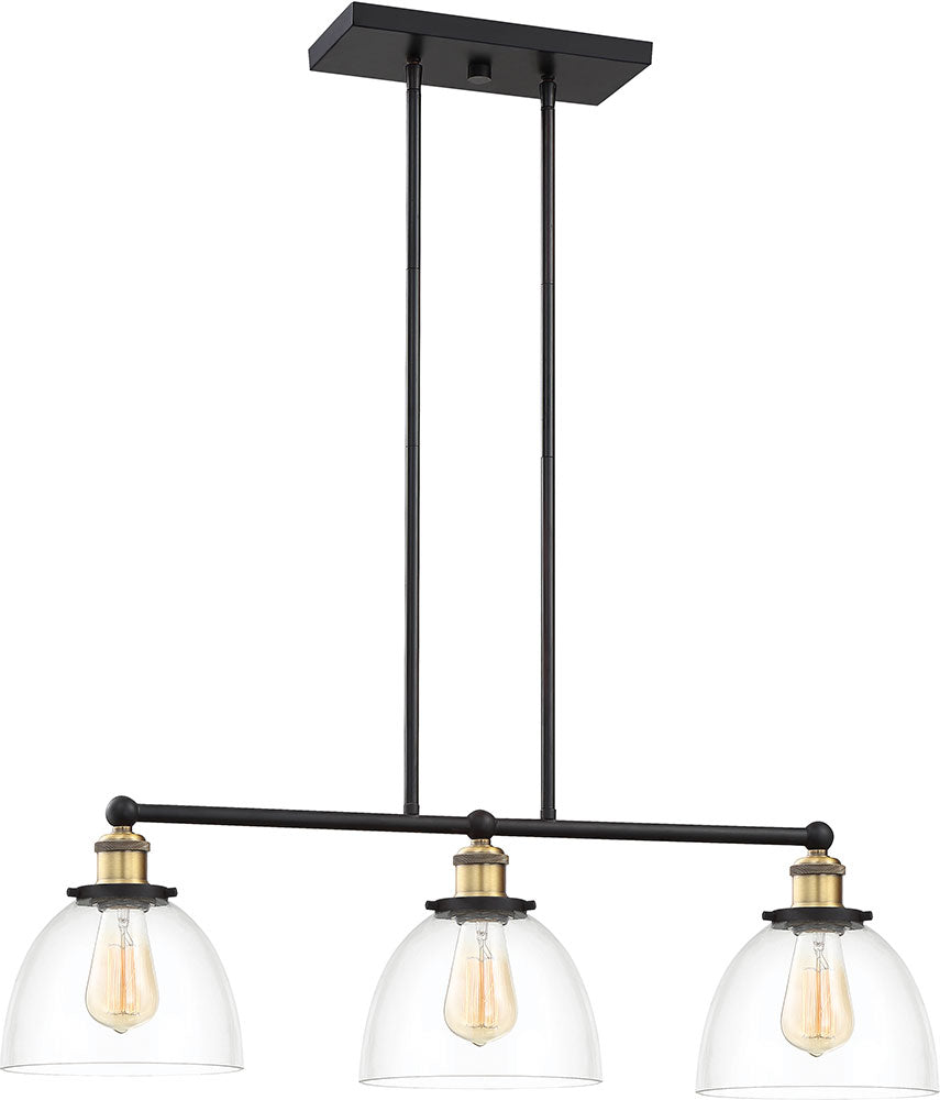 Designer's Fountain Bryson 9263 Series 60 Watt Vintage Bronze Pendant Lights