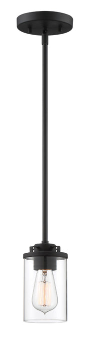 Designer's Fountain Jedrek 93330-BK 60 Watt 1 Light Mini Pendant Light Fixture
