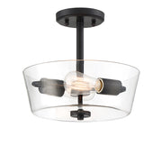 Designer's Fountain Westin 95711 Series 60 Watt 2-Lamp Semi-Flush Ceiling Light