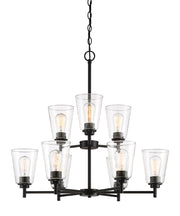 Designer's Fountain Westin 95789 Series 60 Watt 9-Lamp Chandelier Light Fixture