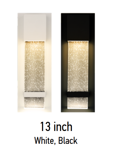 ASD Lighting ASD-LWS26S Color Selectable LED Outdoor Wall Sconce Light Fixture TRIAC Dimming