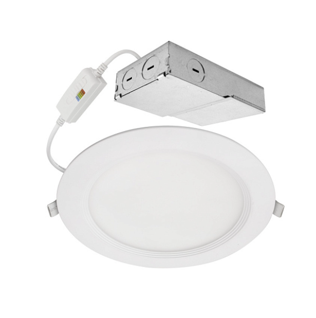 ASD Lighting ASD-JFRB-MV LED Round Recessed LED Wafer Baffle Round