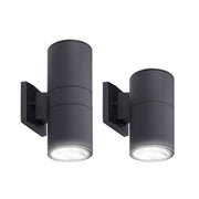 ASD Lighting ASD-OCLR Outdoor Round Wall Cylinder Light Fixture – Includes E26 Medium Base