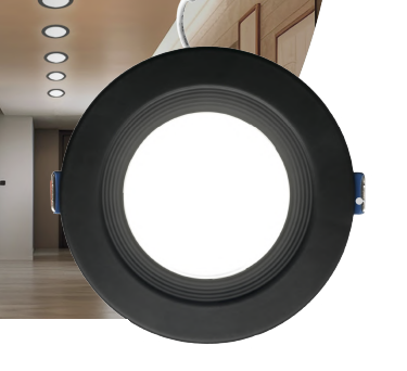 ASD Lighting ASD-JFRB-MV LED Round Recessed LED Wafer Baffle Round