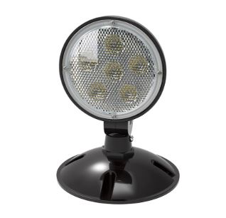 Barron Lighting RL1-WP 1-Watt LED Single Remote Fully Adjustable Head Lamp for Emergency Lighting