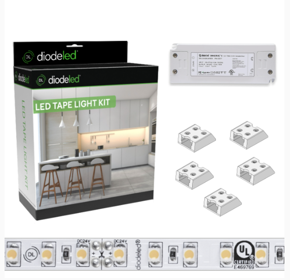 Diode LED DI-KIT-24V-BC 24V LED BLAZE Tape Light Kit