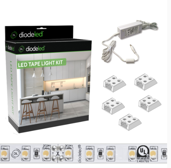 Diode LED DI-KIT-12V-BC 12V LED BLAZE Tape Light Kit