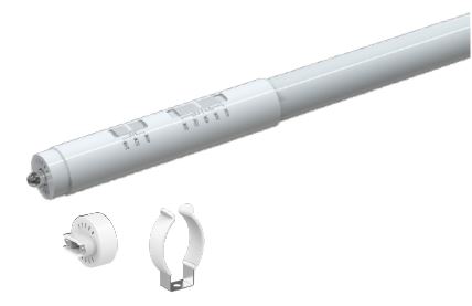Eiko - LPS40T8-96-BDG-8FCCT-U-FA8R17D - 8 Foot LED Linear Lamp With Selectable Wattage and Color