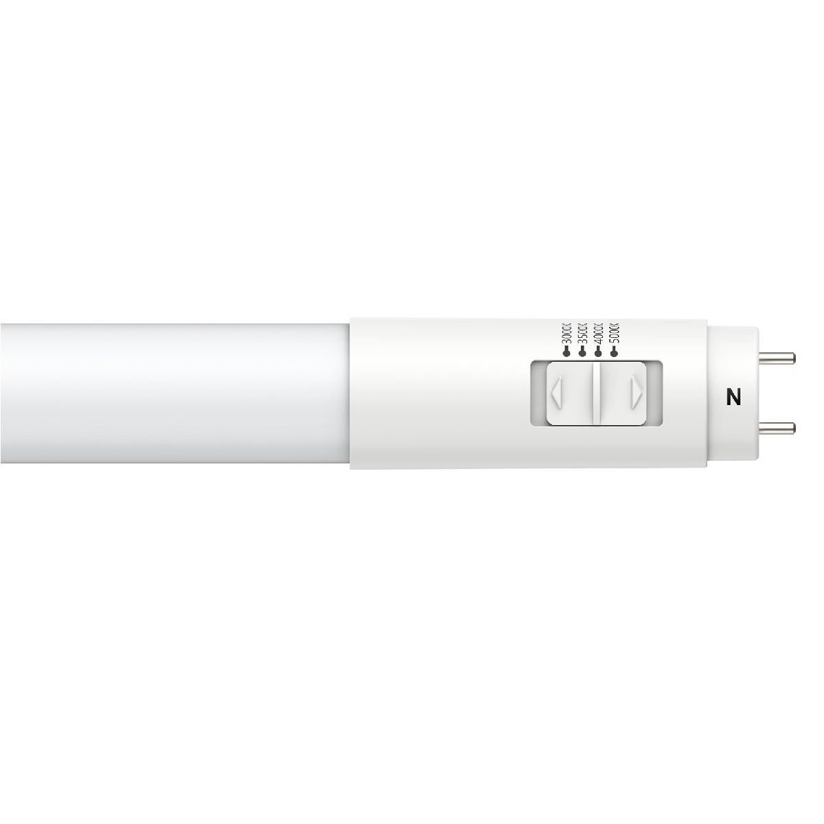 GE Lighting LED14BDT8/G4/8SC 14-Watt 4FT LED Type B Double Ended G13 T8 Glass Tube Lamp