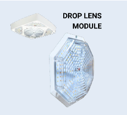 Jarvis Lighting FLX-10ML20 Power and Color Selectable LED Gas Station Canopy Light Fixture Dimmable