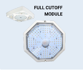 Jarvis Lighting FLX-10ML20 Power and Color Selectable LED Gas Station Canopy Light Fixture Dimmable