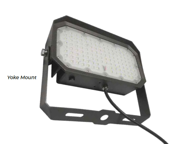 Jarvis Lighting FLD-G2-13ML19-30K/40K/50K-BRZ-SFM-DIM Slim Flood Light Fixture With Selectable Wattage and CCT Dimmable