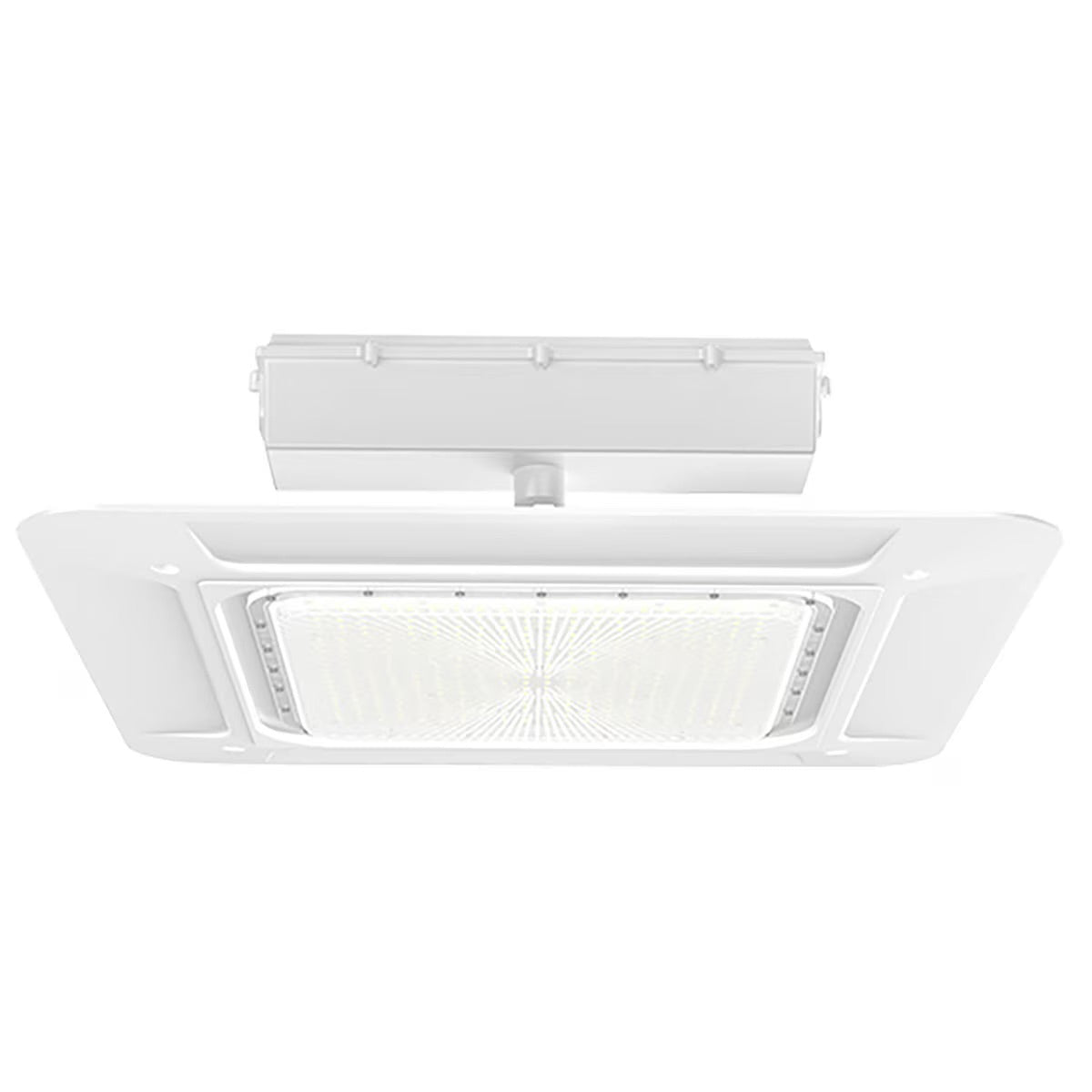 LEDone LOC-GSCP-MW(75/100/150/180)50K LED Multi Wattage Gas Station Canopy Light 5000K Dimmable
