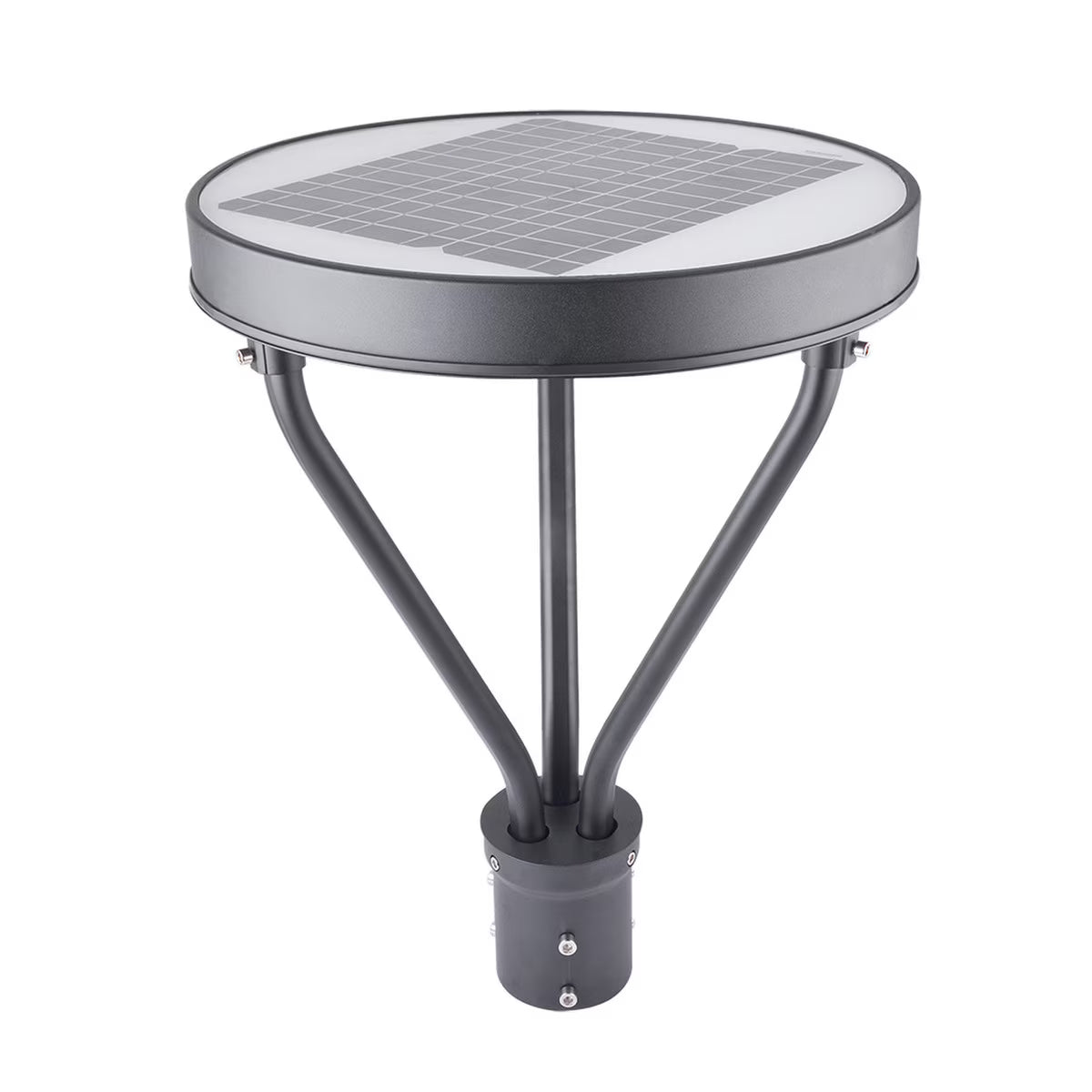 LEDone LOC-SLPT-25W-B1 LED Post Top Solar Light Fixture 5000K