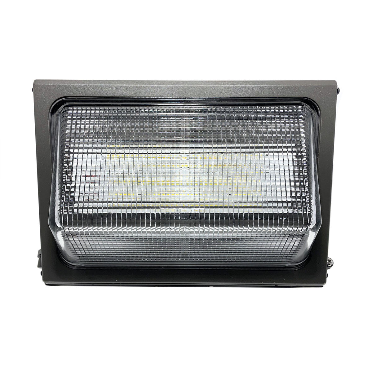 LEDone LOC-WP-120MW-MCCT-DLV LED Semi Cut-Off Wallpack Light Fixture Dimmable with Adjustable Wattage and Color, Photocell Included