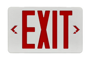 LOC-EXIT-1WRLW - LED White and RED Exit Sign