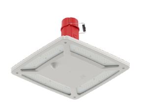 LSI Industries SCVX Scottsdale Vertex Petroleum White Canopy LED Light Fixture Dimmable- 4000K