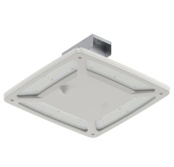 LSI Industries SCVX Scottsdale Vertex Petroleum White Canopy LED Light Fixture Dimmable- 4000K