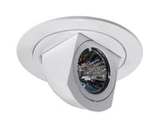 Nicor Lighting 14011WH 4-Inch White Residential Recessed Retractable Wall Wash Trim - Requires MR16 Bulb