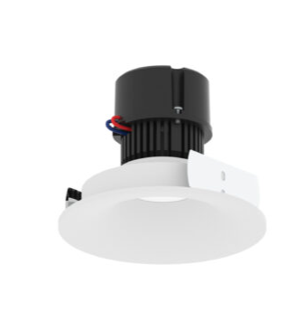 Nora Lighting NPR-4RNB 10-Watt 4-Inch Pearl LED Round Bullnose Retrofit Dimmable