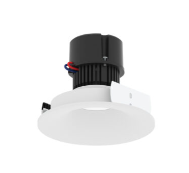 Nora Lighting NPR-4RNB 10-Watt 4-Inch Pearl LED Round Bullnose Retrofit Dimmable