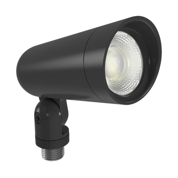 RAB Lighting LF34S 8W LED Landscape Small Floodlight – Color Adjustable, TRIAC Dimming, Bronze