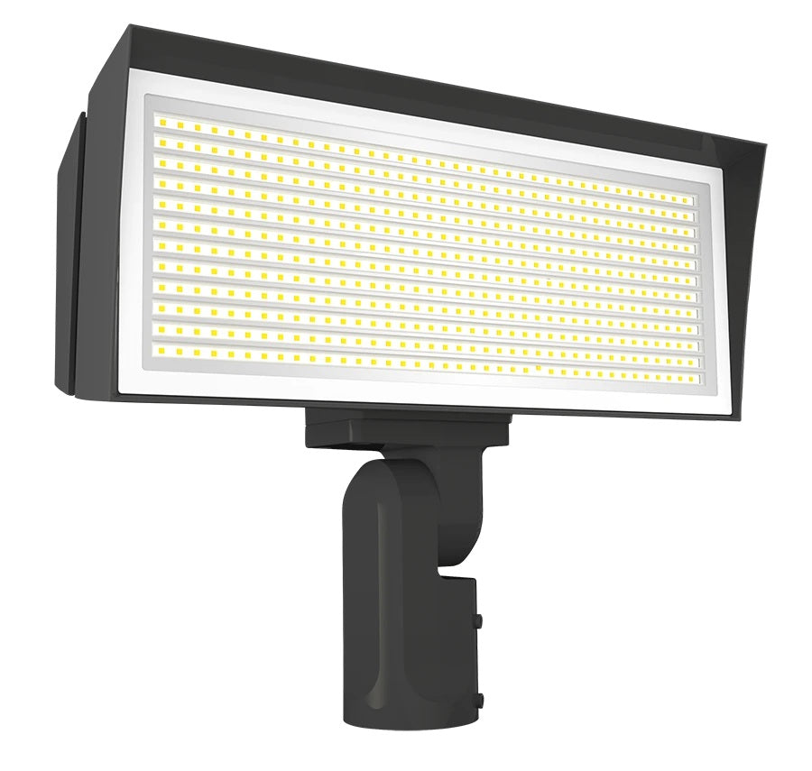 RAB Lighting FFLEDLYSF DLC Premium Listed FFLED Series Multi-Watt Field Adjustable Large Floodlight Dimmable 1000W MH Equivalent