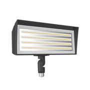 RAB Lighting FFLEDS DLC Premium Listed FFLED Series Multi-Watt Field Adjustable Small Floodlight Dimmable 200W MH Equivalent - Knuckle Mount