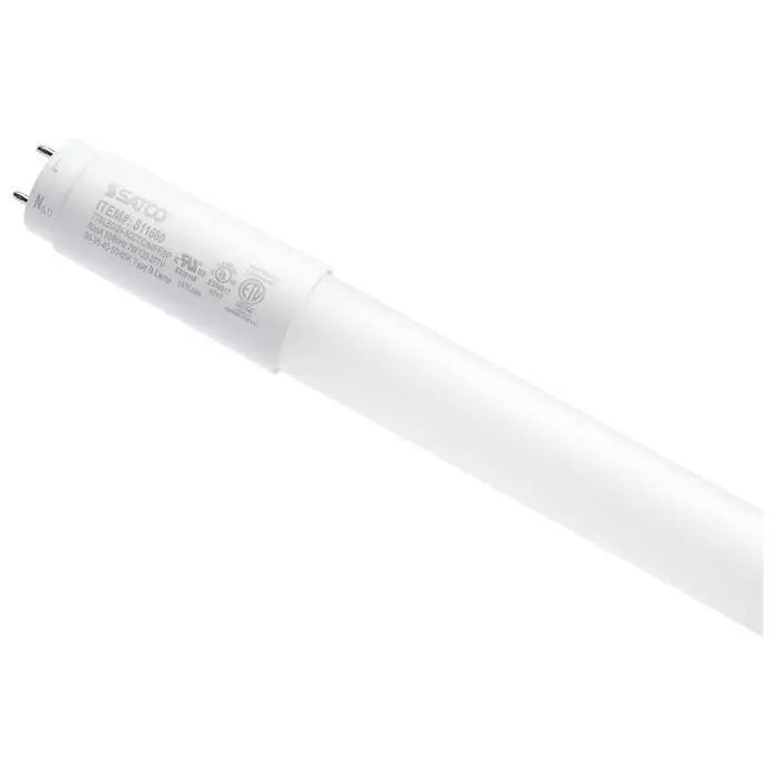 SATCO S11660 7T8/LED/24-5CCT/DIM/LF/BP 7-Watt Color Selectable 4FT T8 LED Linear Glass Tube Lamp Dimmable