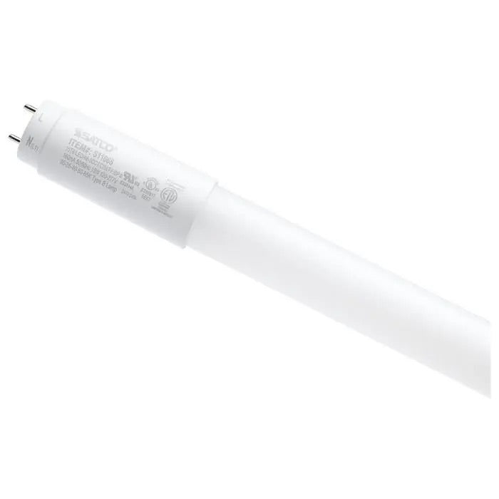 SATCO S11665 15T8/LED/48-5CCT/DIM/LF/BP 15-Watt Color Selectable 48-Inch T8 LED Linear Glass Tube Lamp Dimmable