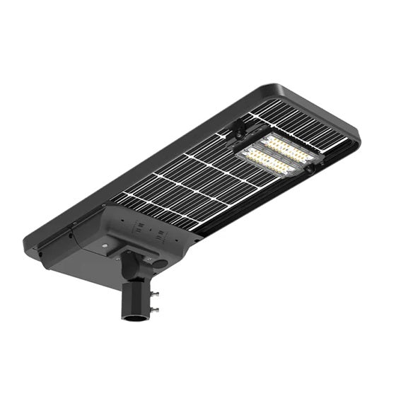 NaturaLED SPFX Series T2 LED Solar Area Light Ficture 5000K Black Finish - Slip Fitter Mount